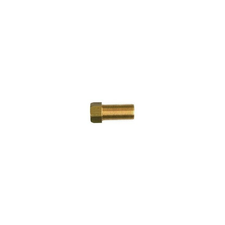 Raccord laiton 8241 réduction avec butée MF 1'-1'1/4