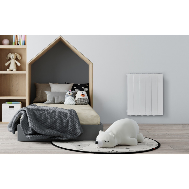 Radiateur programmable Accessio Digital 2 - Blanc - Horizontal - 1500W