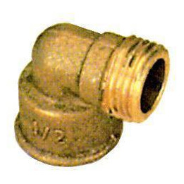 Raccord laiton 8092 coude 90° MF 3/4