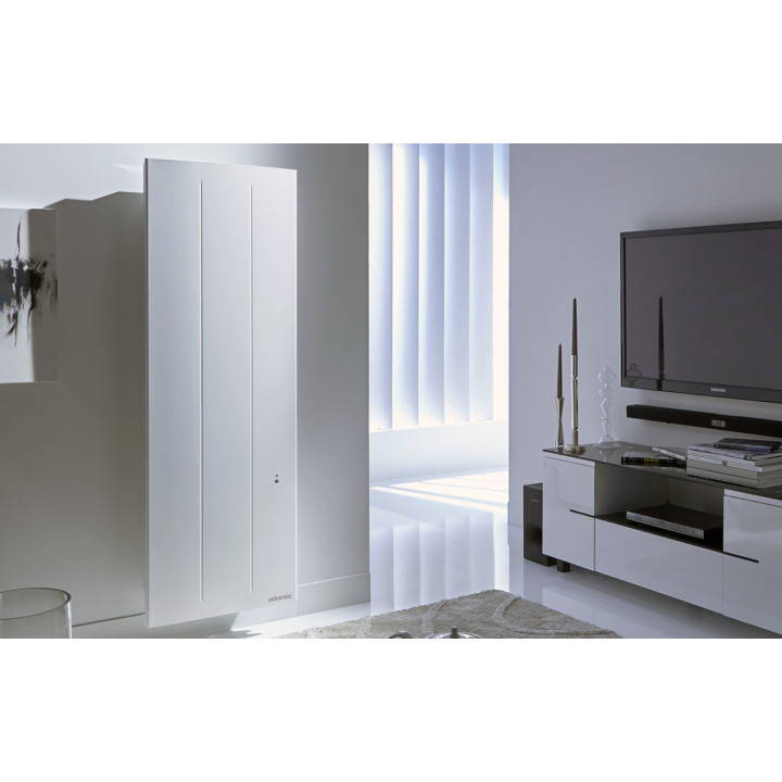 Radiateur Oniris connecté - Vertical - 2000W - Blanc