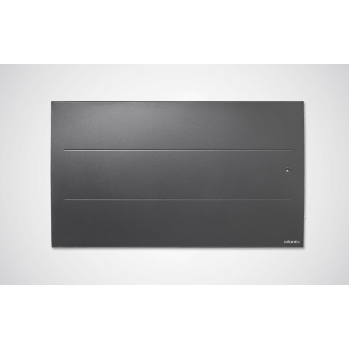 Radiateur Oniris connecté Pilotage intelligent - Horizontal - 1250W - Gris