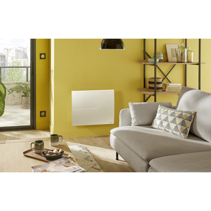 Radiateur digital Sokio Atlantic - Horizontal - 1250W - Blanc