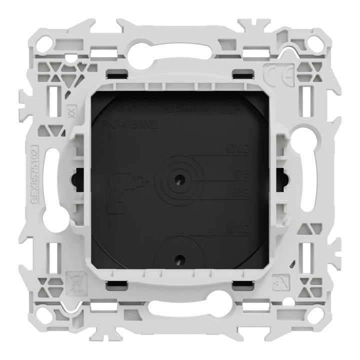 Obturateur Odace Schneider Electric - Noir