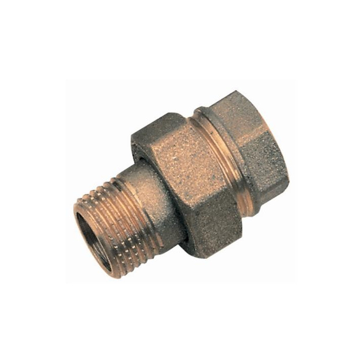 Raccord laiton 8094 union mâle - femelle sphéro-conique 3/4