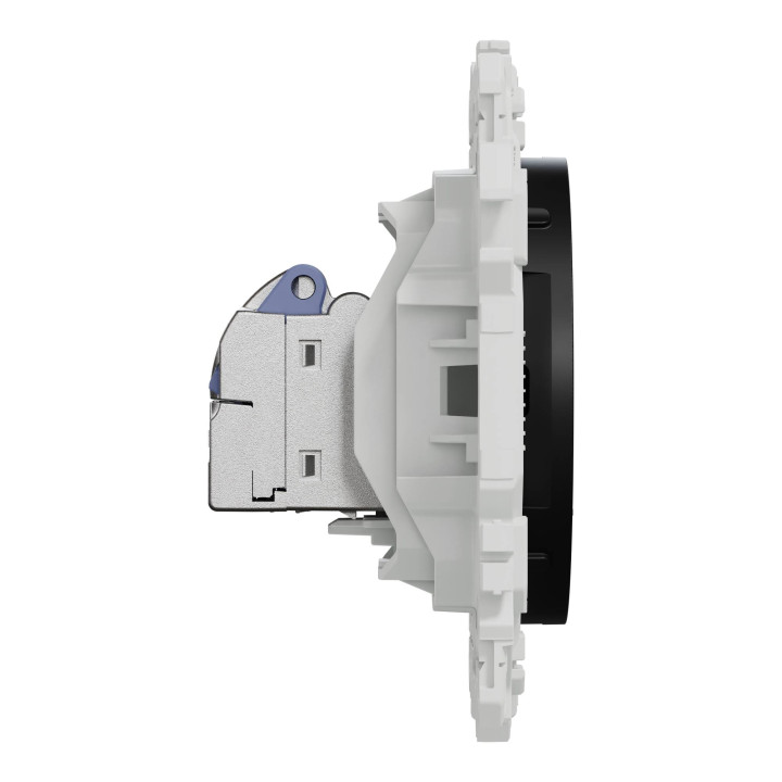 Prise RJ45 Odace Schneider Electric - Cat.6 - STP - Noir