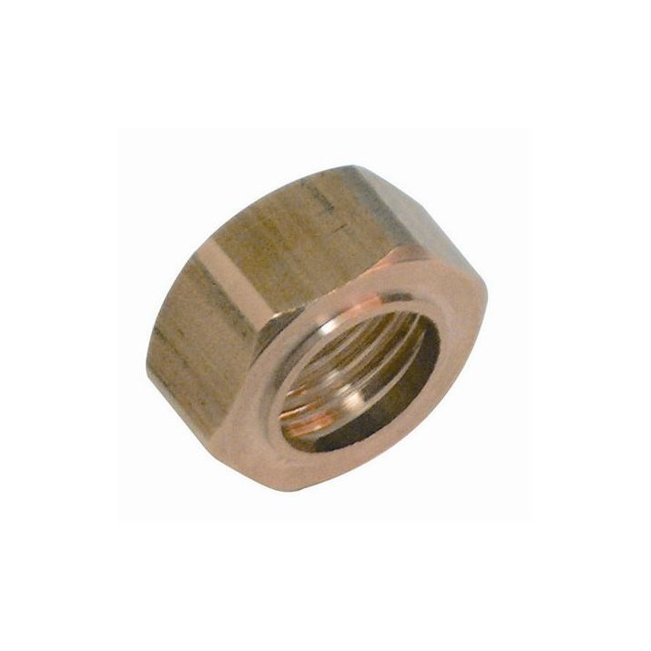 Raccord laiton 8374G écrou à collet battu 14-1/2
