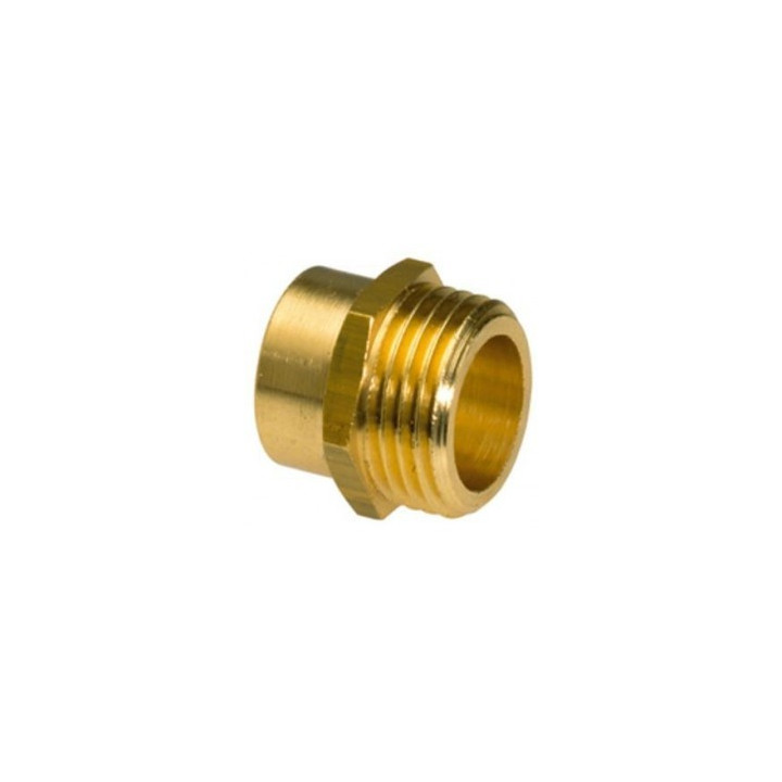 Raccord laiton mamelon femelle à souder mâle à visser 432G 12-3/8