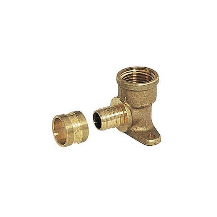 Raccord PER à glissement à visser PG7472 applique femelle 1/2 - 16x1,5 h38 