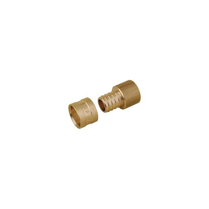 Raccord PER à glissement à souder droit PG7243CU 16x1,5 tube 16