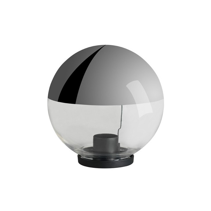 Boule pour Lampe E27 Opale Semi-argenté