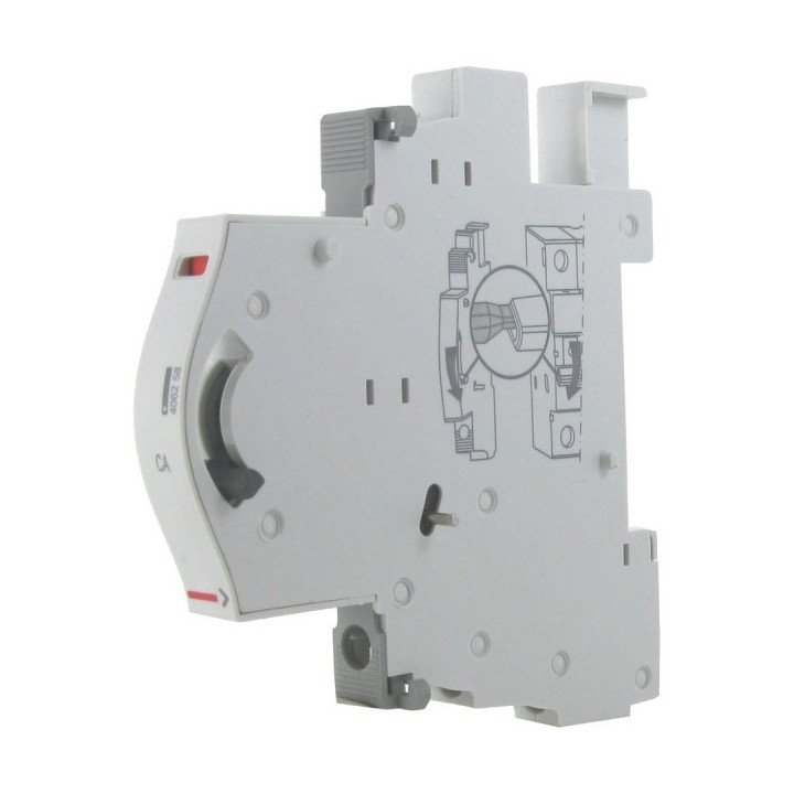 Contact auxiliaire coupure file pilote DX3 - 6A - 240V 