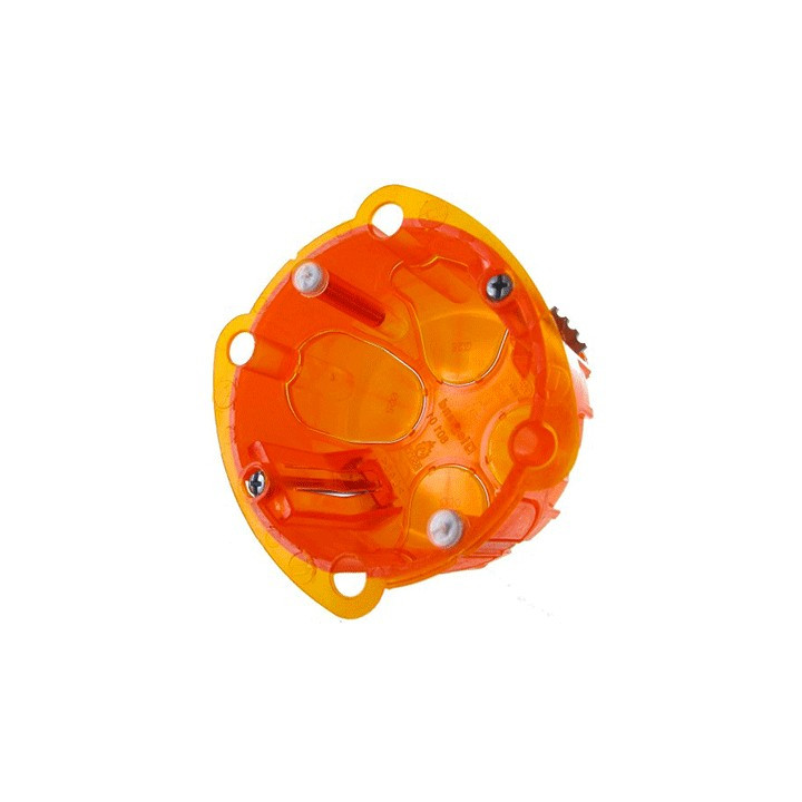 Boite d'encastrement BATIBOX multimatériaux simple poste profondeur 50 mm