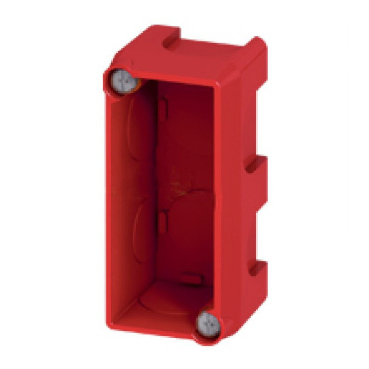 Boîte monoposte Batibox pour maçonnerie - Mosaic ou Céliane - 1 module - profondeur 40 mm