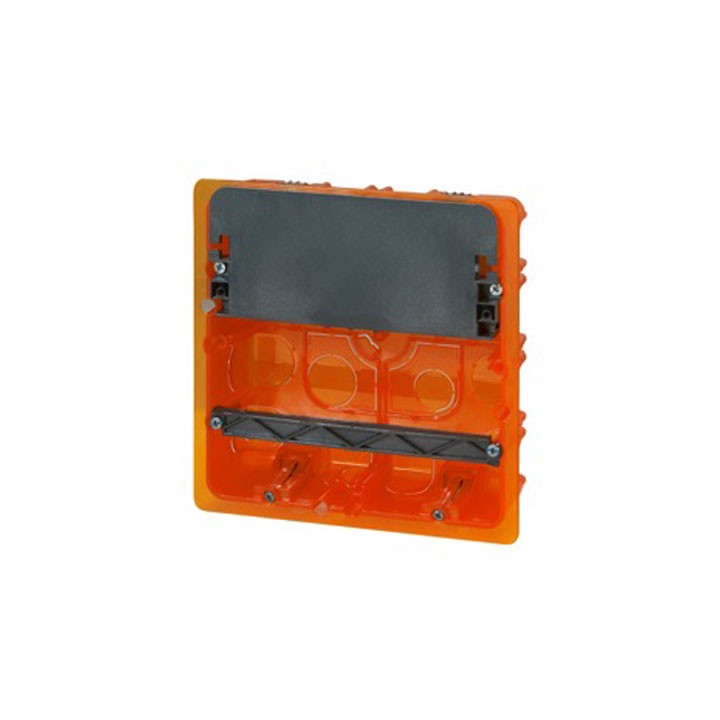 Boîtier Batibox multimédia - 1 x 5 modules - 142 x 142 mm