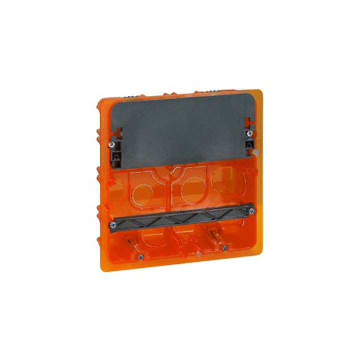 Boîtier Batibox multimédia - 1 x 5 modules - 142 x 142 mm