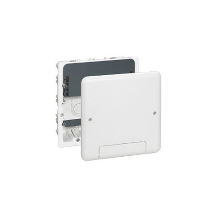 Boîtier Batibox multimédia - 1 x 5 modules - 142 x 142 mm