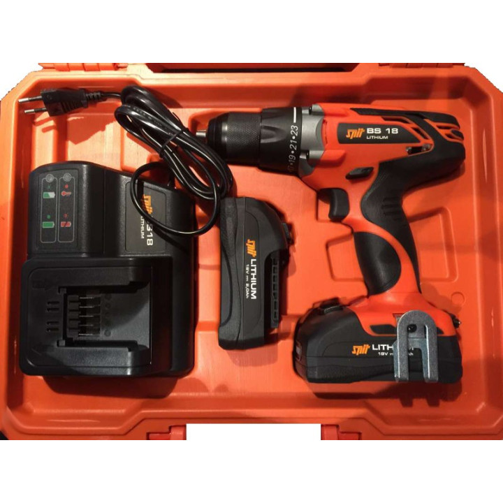 Visseuse perceuse BS18 Lithium - 18V - 2 batteries 2Ah