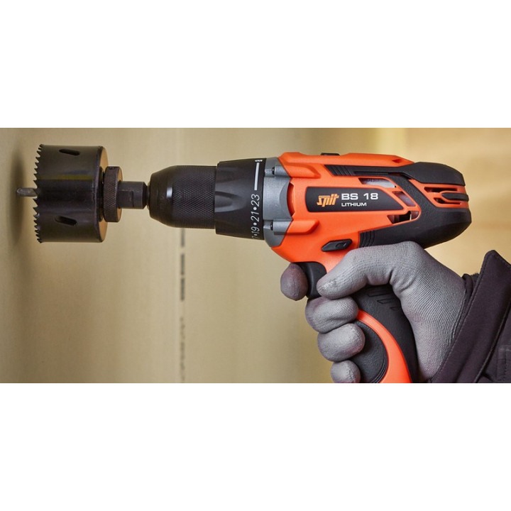 Visseuse perceuse BS18 Lithium - 18V - 2 batteries 2Ah