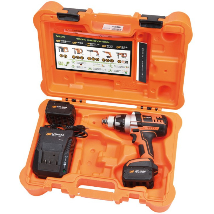 Visseuse perceuse HDI 286 Lithium - 18V - 2 batteries 4Ah