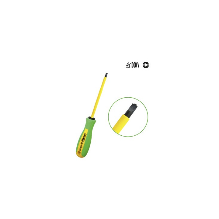 Tournevis CRUCIPLAT® isolé 1000V - 4,5x80mm