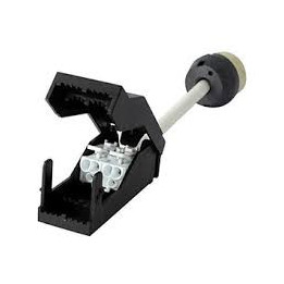 Douille céramique GU10 automatique 230V + câble
