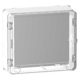 Porte Styl transparente pour panneau de contrôle et bloc de commande Resi9 - 13 modules
