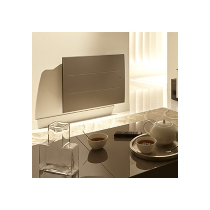 Radiateur Oniris connecté - Horizontal - 750W - Gris