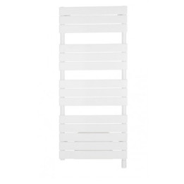 Radiateur sèche-serviettes Adélis eau chaude - 495W - Blanc