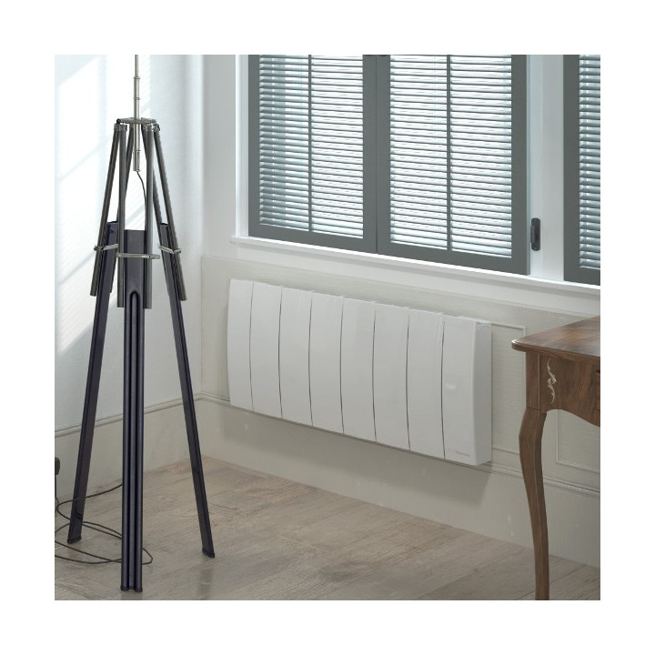 Radiateur connecté Bilbao 3 - Bas - 1400W - Blanc