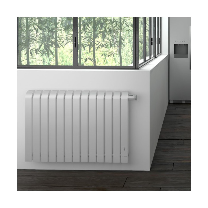 Radiateur connecté Mythic - Horizontal - 1000W - Aluminium