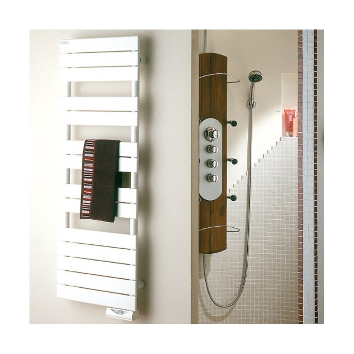 Radiateur sèche-serviettes - Régate +Air - 500+1000 W - Blanc - Commande IRS