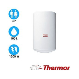 Chauffe-eau électrique Stéatis 75 L étroit - Mural vertical - 1200W - 780x505x505mm
