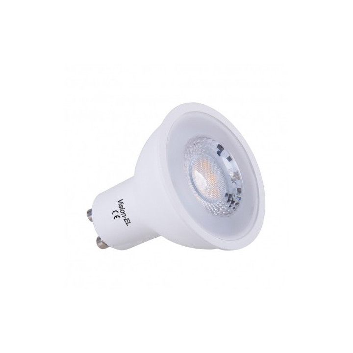 Ampoule LED COB GU10 7W - 3000K - 580lm - Non dimmable - Blister