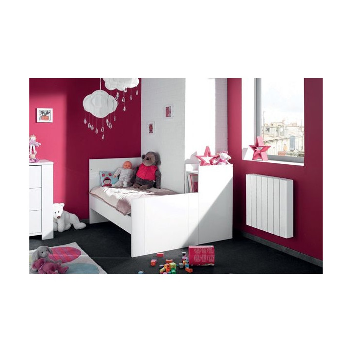 Radiateur programmable Accessio Digital 2 - Blanc - Vertical - 1000W