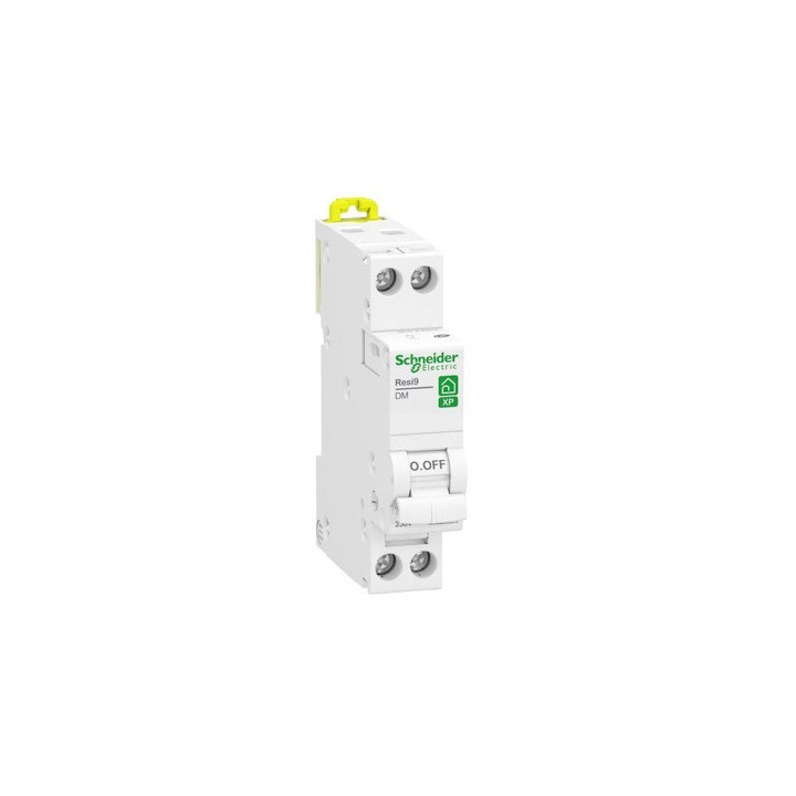 Disjoncteur 25A XP Resi9 - 1P+N - Courbe D - 3kA - 230V CA - Peignable