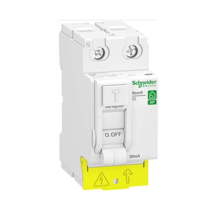 Interrupteurs différentiels XP Resi9 - Bipolaire - 30mA - 230V CA - Peignable