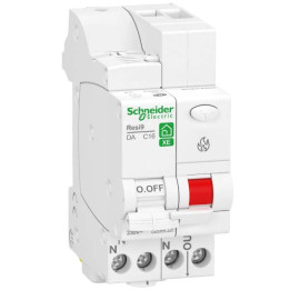 Disjoncteur détecteur d'arc XE Resi9 - Courbe C - 1P + N - 3kA - Embrochable