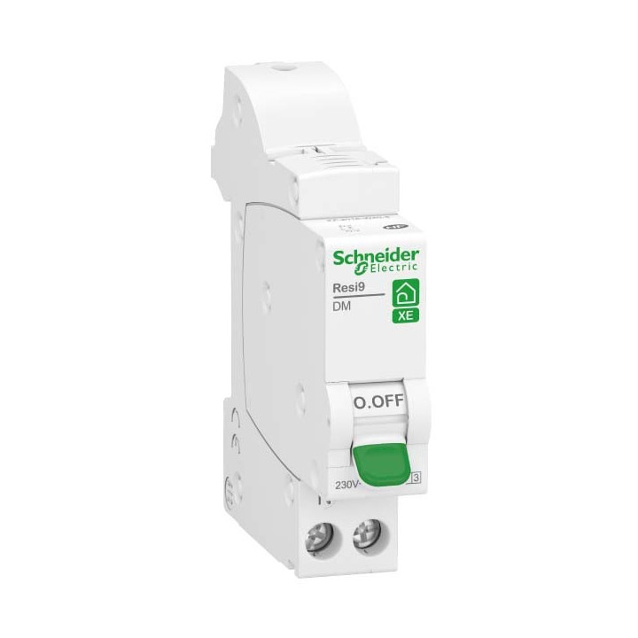 Disjoncteur 32A XE Resi9 - 1P+N - Courbe C - 3kA - 230V CA - Embrochable