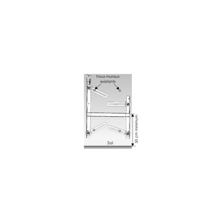 Fixation universelle - Spéciale chauffage INGENIO 3
