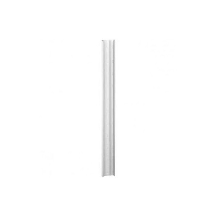 Corps de goulotte Resi9 pour goulotte 18 modules - L.2600mm - Blanc