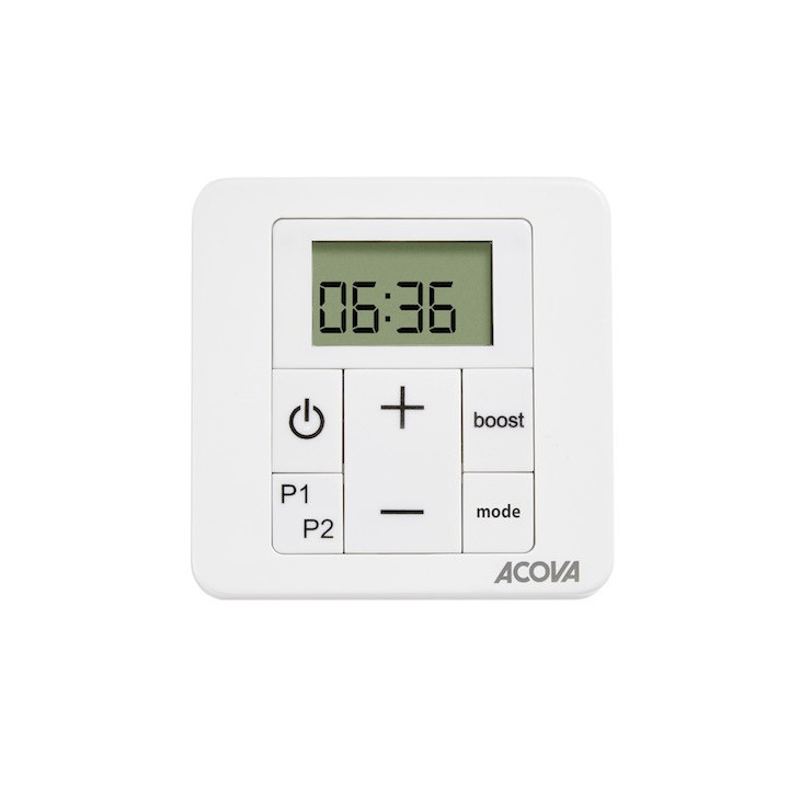 Sèche-serviettes électrique Cala - 750W - Blanc