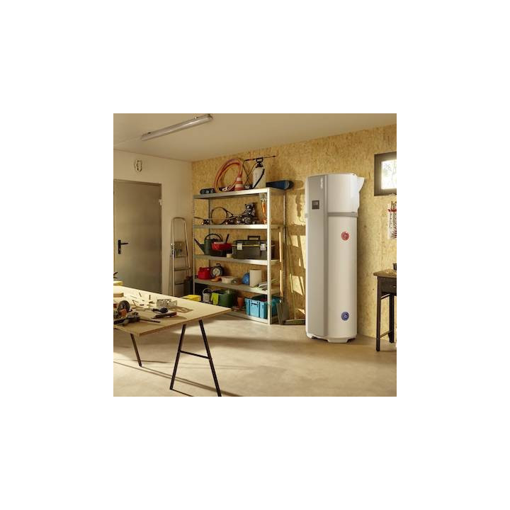 Chauffe-eau thermodynamique connecté Calypso - 2450W - Vertical Stable - 250L - 5 personnes