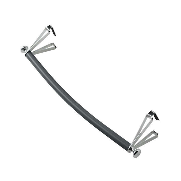 Barre portante galbée pour radiateur Allure et Riviera - 498009 -  Longueur 48.5 cm  - Chrome