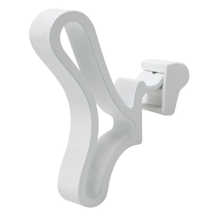 Patère papillon pour radiateur Allure et Riviera - 498054 - Blanc granit