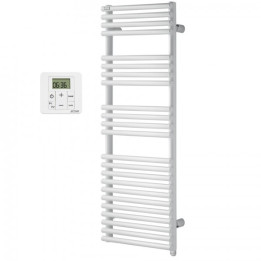 Sèche-serviettes électrique Cala - 500W - Blanc