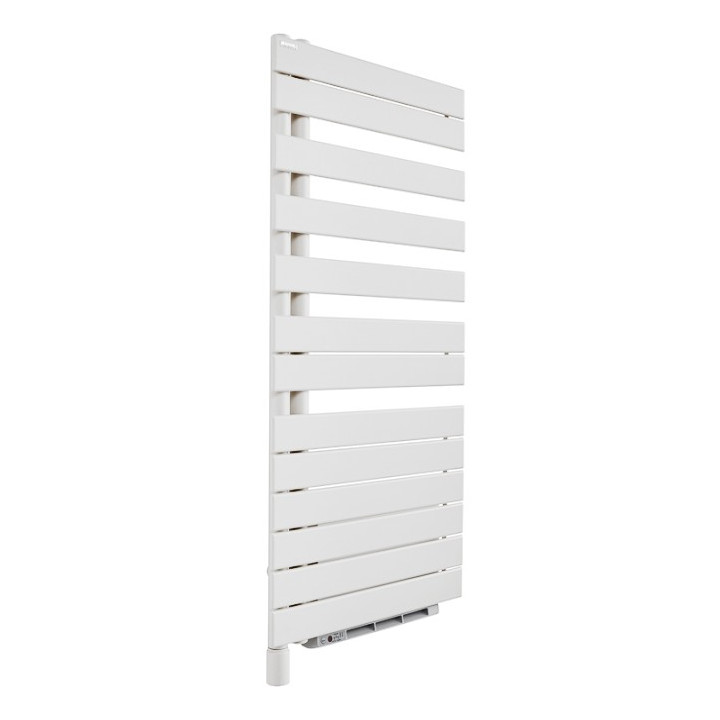 Sèche-serviettes électrique Fassane Spa + Air asymétrique à gauche - 1000+1000W - Blanc