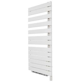 Sèche-serviettes électrique Fassane Spa + Air asymétrique à droite - 750+1000W - Blanc