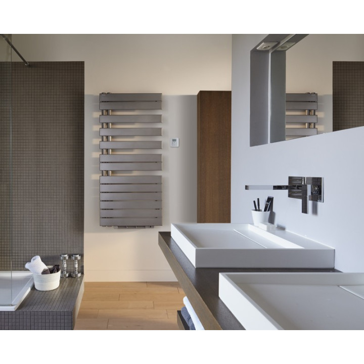 Sèche-serviettes électrique Fassane Spa + Air asymétrique à gauche - 750+1000W - Couleurs
