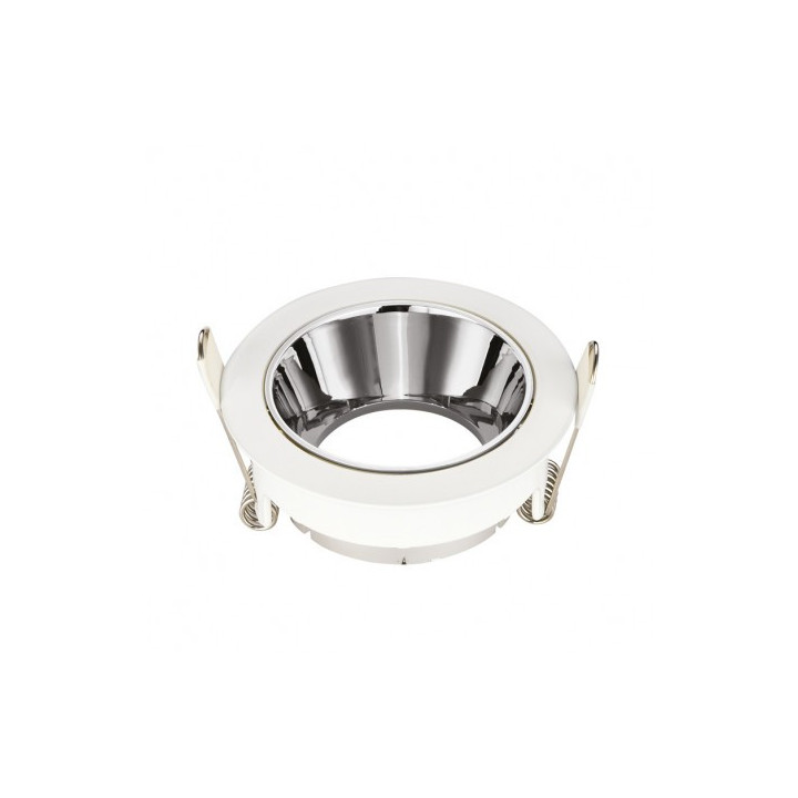 Support de spot encastrable rotatif BBC - Rond - ∅ 80mm - IP20 - Argent