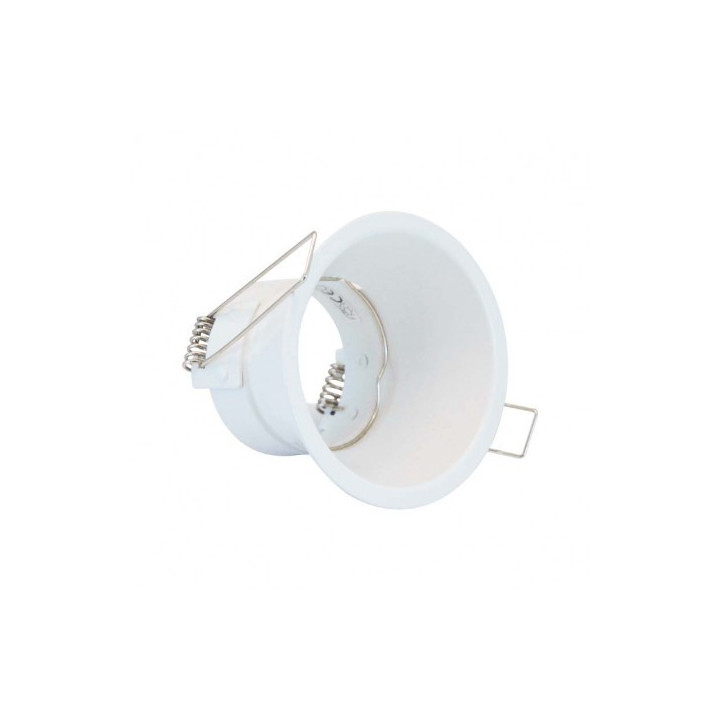 Support de spot encastrable BBC - Rond - ∅ 82mm - IP20 - Blanc